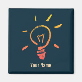 Ljusglödlampa, glödlampslampa, smart elektriker magnet