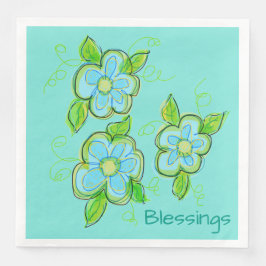 Ljusglödtrådiga blöjor pappersservett