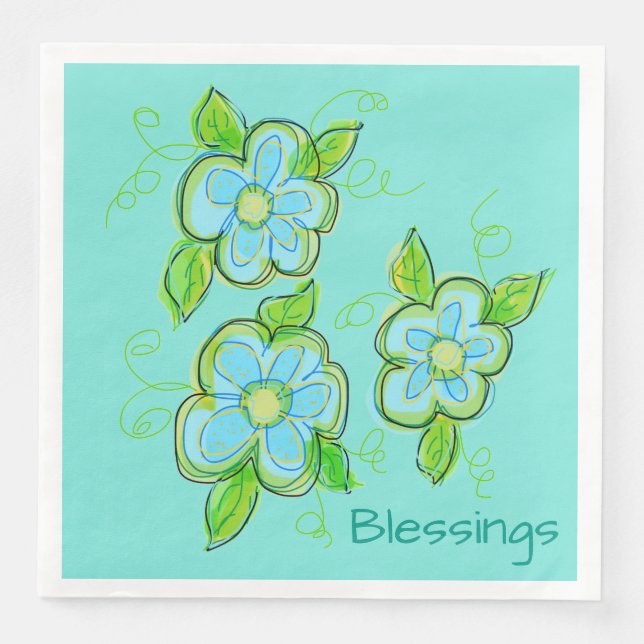 Ljusglödtrådiga blöjor pappersservett (Framsida)