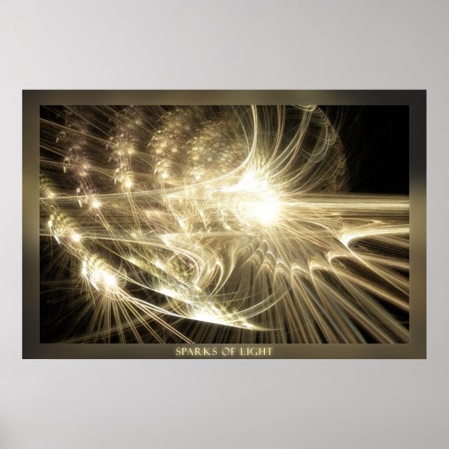 Ljusgnistor Poster (Framsidan)