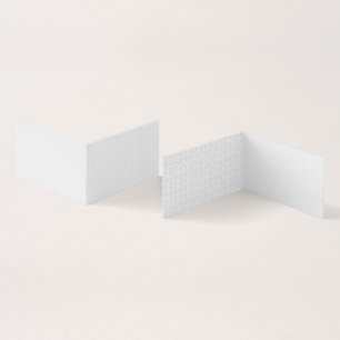 Ljusgrå geometrisk kakel mönster visitkort