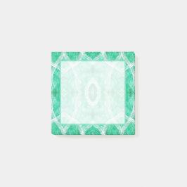 Ljusgrön Abstrakt Akvarellkonst Post-it Block