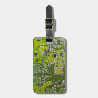 Ljusgrön PCB-kretskortsdesign för IT-proffs Bagagebricka