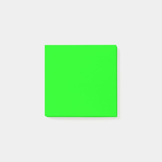 Ljusgrön Post-it Block (Framsida)