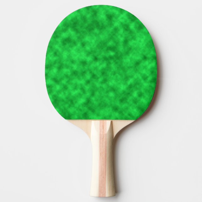 Ljusgröna nyanser skapade moln Abstrakt konst Pingisracket (Framsidan)