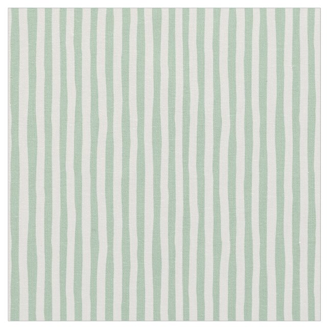 Ljusgröna och elfenbensfärgade sneda ränder tyg (Närbild)