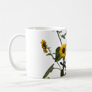 Ljusgul solros kaffemugg