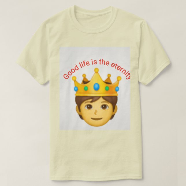 Ljusgul T Shirt (Design framsida)