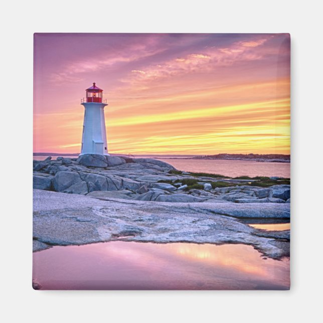 Ljushållaren | Peggy's Cove Magnet (Framsidan)