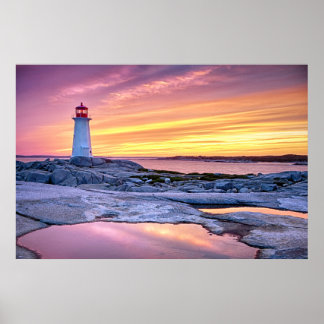 Ljushållaren | Peggy's Cove Poster