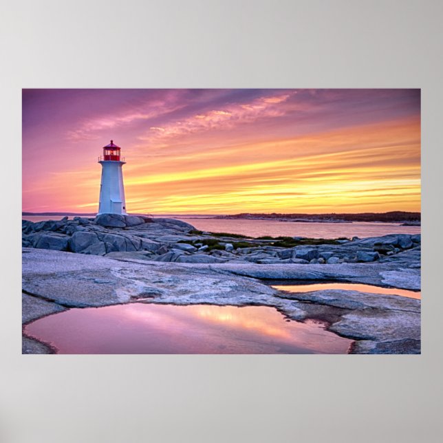 Ljushållaren | Peggy's Cove Poster (Framsidan)