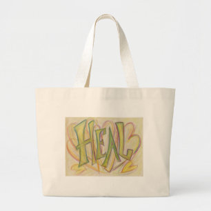Ljushearts Ord Art Inspirational Tote Bag Jumbo Tygkasse