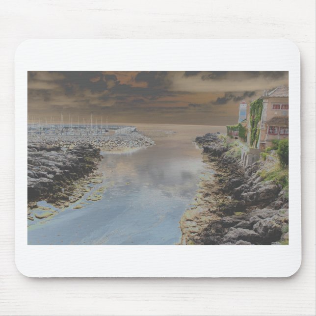 Ljushus i Cascais Portugal Musmatta (Framsidan)