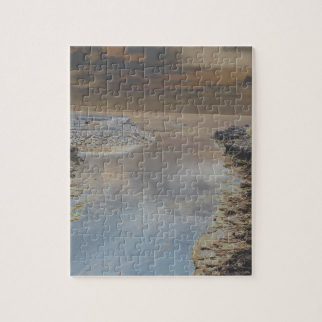 Ljushus i Cascais Portugal Pussel (Vertikal)