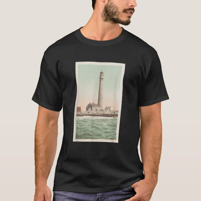 Ljusillustration av Boon Island T Shirt (Framsida)