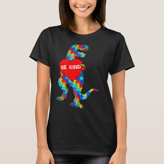 Ljuskänslighet Dinosaur är typ Puzzle T- Shirt T Shirt (Framsida)
