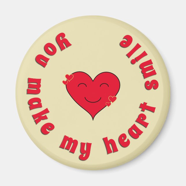 Ljuskänslighet för inspirerande citat magnet (Framsidan)