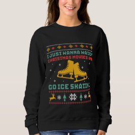 Ljuskigt Vatten - Ice Skating Skater T Shirt