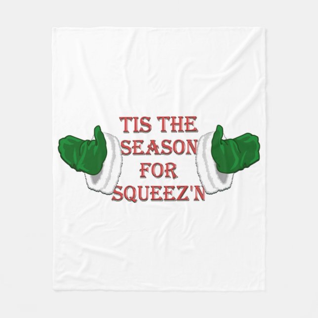 Ljuskjul Blanket Helgdag Fleece Blanket (Framsidan)