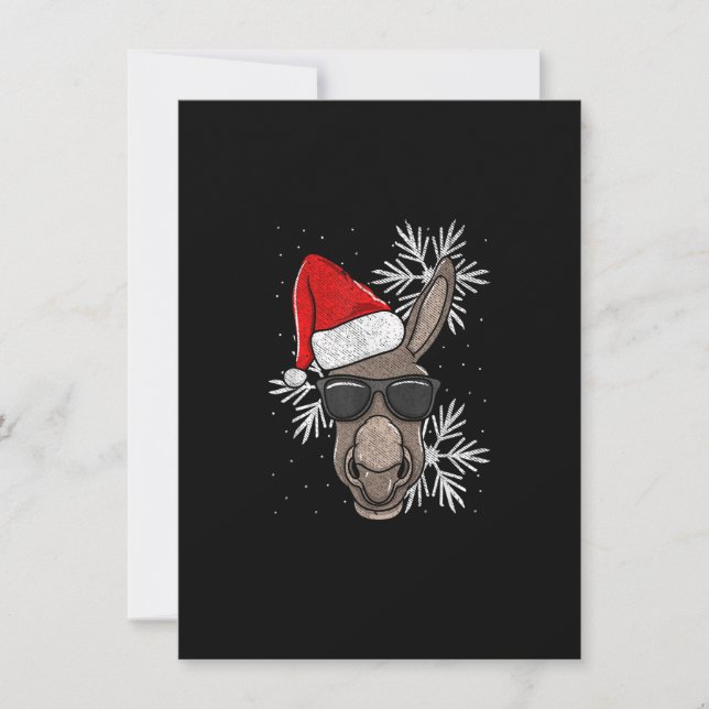 Ljuskjul Donkey Älskare Inbjudningar (Framsida)