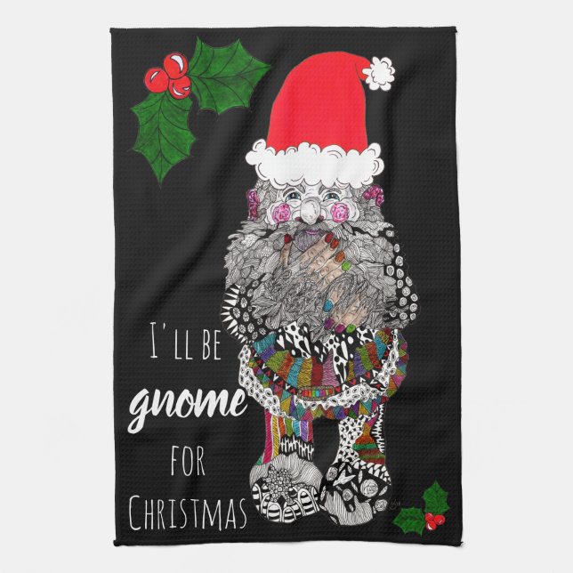 Ljuskjul Gnome Kitchen Towel Kökshandduk (Vertikal)