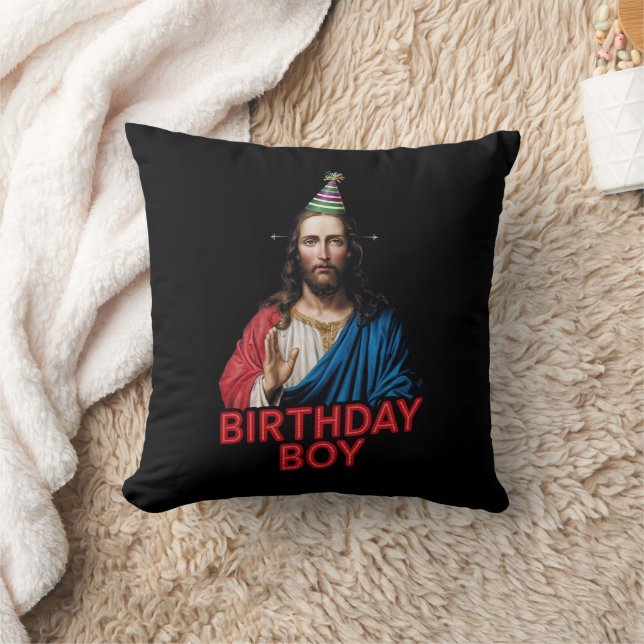 Ljuskjul Jesus Birthday Boy Kudde (Filt)