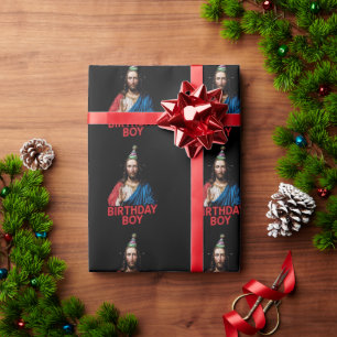 Ljuskjul Jesus Birthday Boy Presentpapper