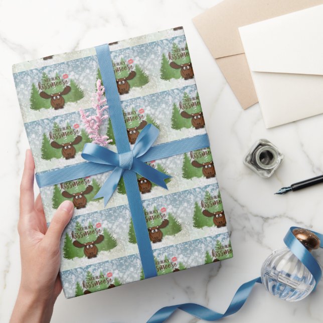 Ljuskjul Merry Kissmoose Presentpapper (Gifting)