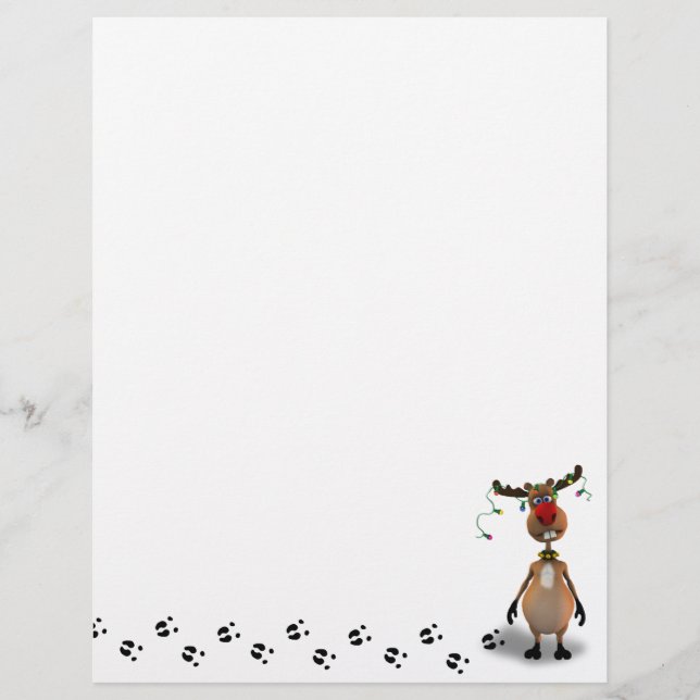 Ljuskjul Red Nposed Reindeer (Framsida)
