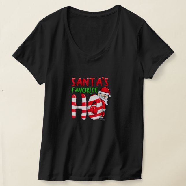 Ljuskjultomter Favorite Ho Santa Favorite T Shirt (Laydown)