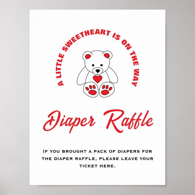 Ljusknappsskylt för spädbarn poster (Framsidan)