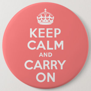 Ljuskorall håll lugn och fortsätt knapp