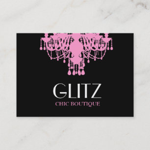 Ljuskrona för 311 GlitzBoutiquerosor Visitkort