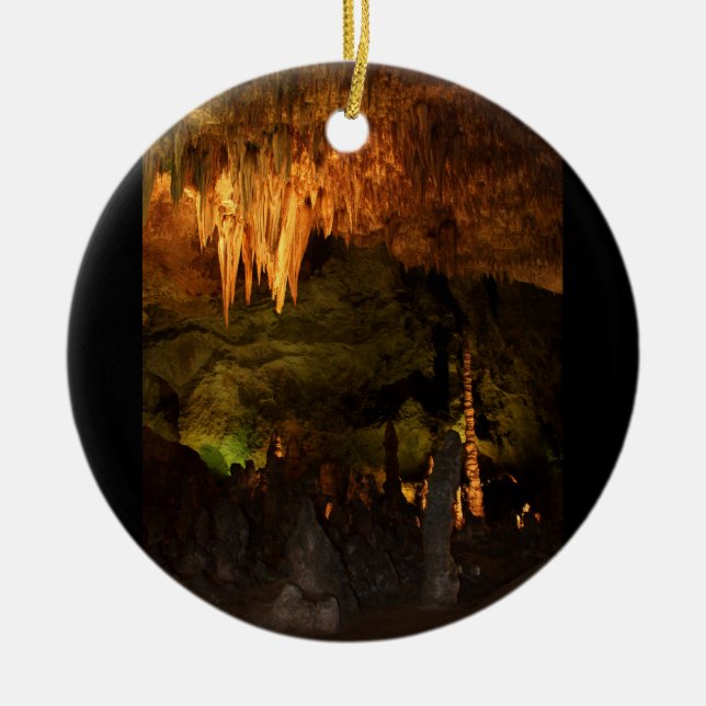 Ljuskrona Julgransprydnad Keramik (Framsidan)