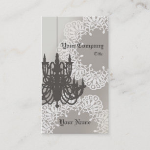Ljuskronaaffär Card_Brown Visitkort