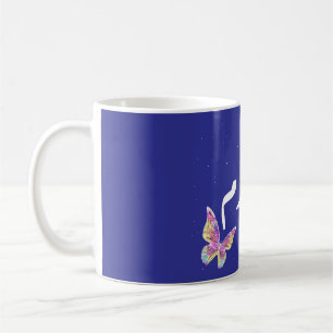 Ljuslevande arabisk "Salaam"-konst med färgglada f Kaffemugg