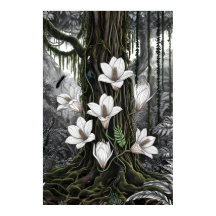 Ljuslevande Kromatisk Lilja - Fin Botanisk Konst