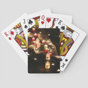 Ljuslykta Skogsspelkort – Anpassningsbara Casinokort
