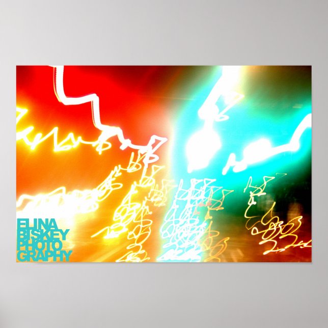 Ljusmålarfärg Poster (Framsidan)