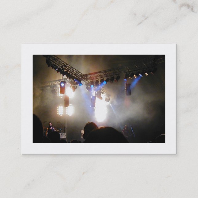 Ljusmatris, Mini Photo Visitkort (Framsida)