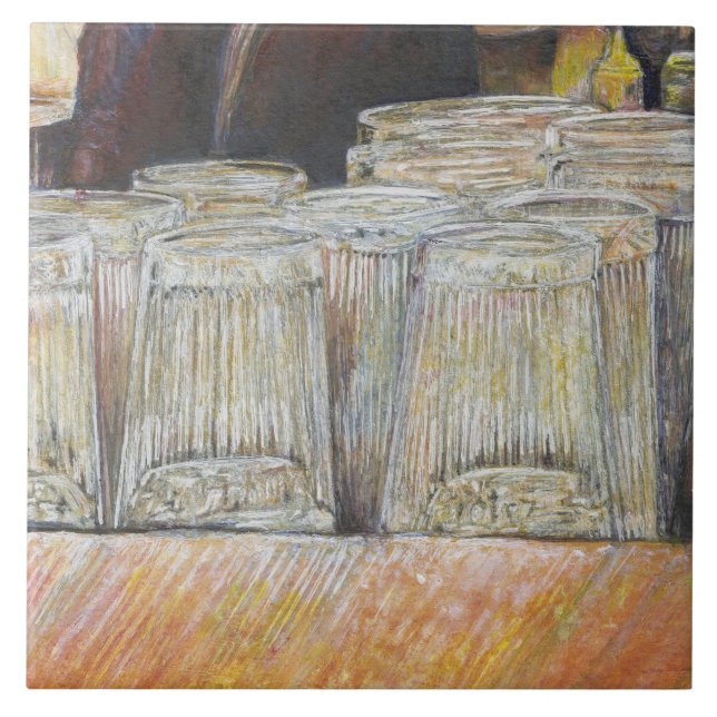 Ljusmotsvarighet till Passionate Känslor Kakelplatta (Framsidan)