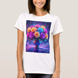 Ljusnande bukett t shirt