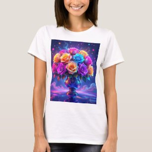 Ljusnande bukett t shirt