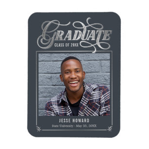 Ljusnande framtid redigerbar färggradueringsmagnet magnet