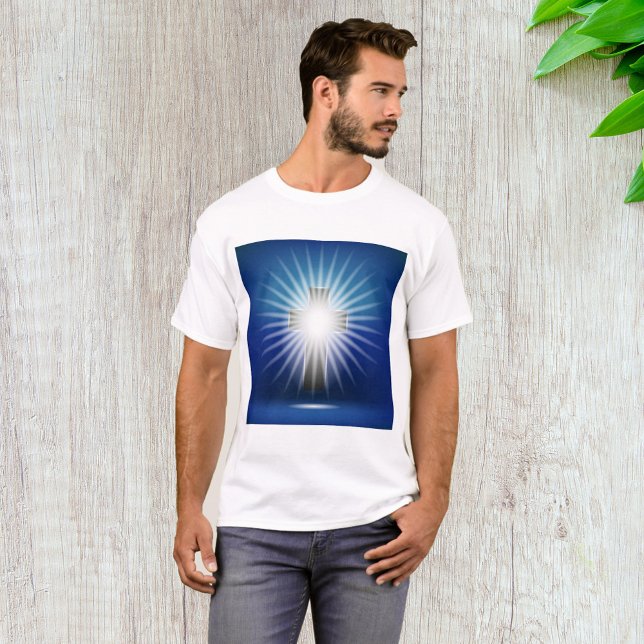 Ljusnande kors t shirt (Skapare uppladdad)
