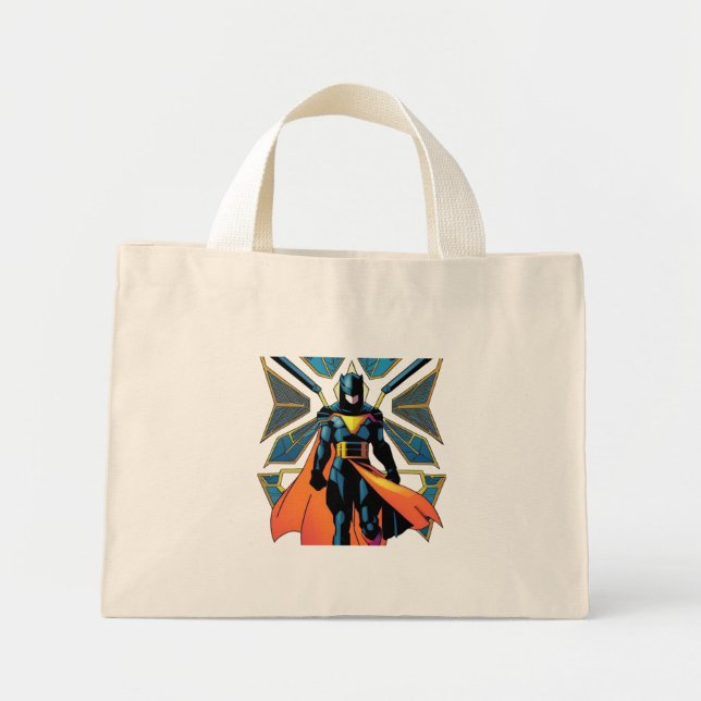 Ljusnande riddarväska mini tygkasse (Framsidan)