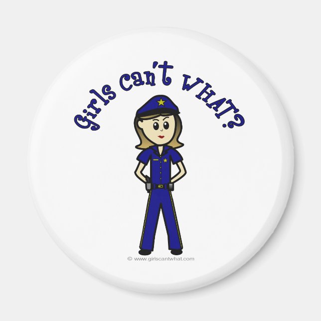 Ljuspolis Magnet (Framsidan)