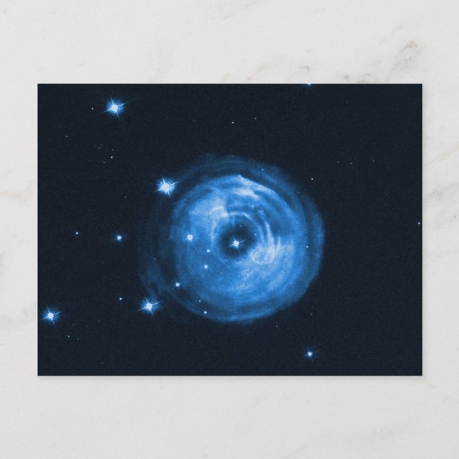 Ljusreflektion från stjärnan V838 Monocerotis Vykort (Framsida)