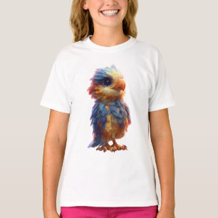 Ljusregnbåge Fenix Uggle Barn T Shirt