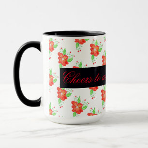 Ljusröd blomkål Mugg
